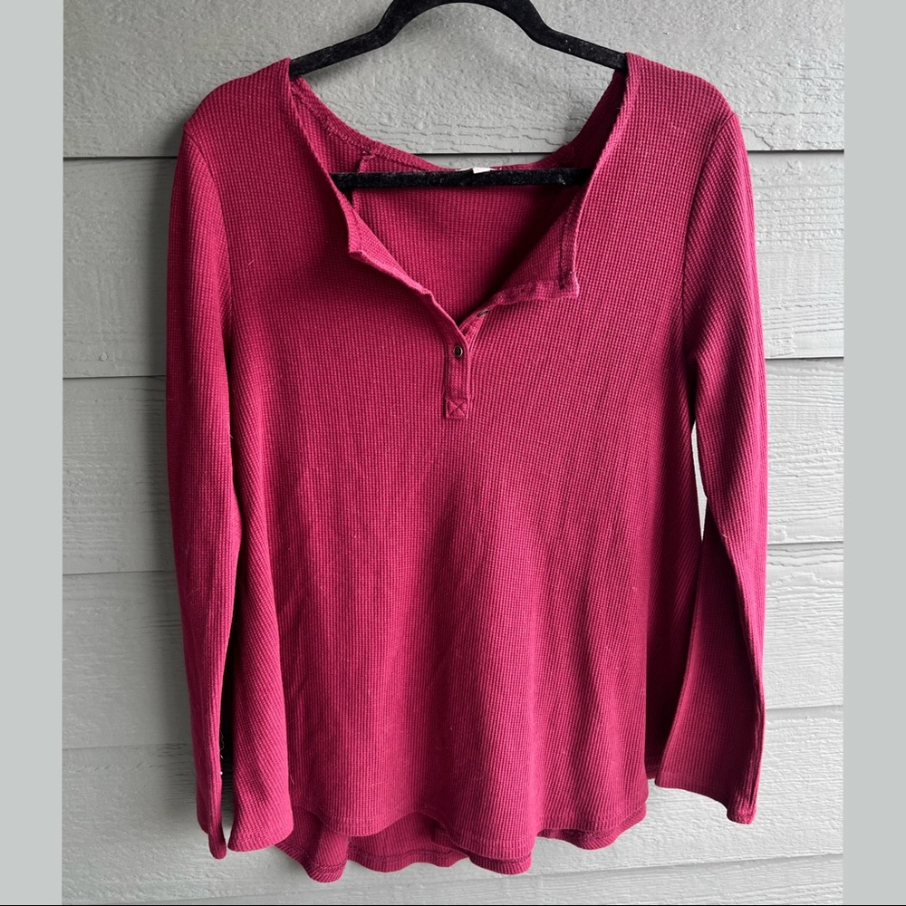 Henley Thermal Top